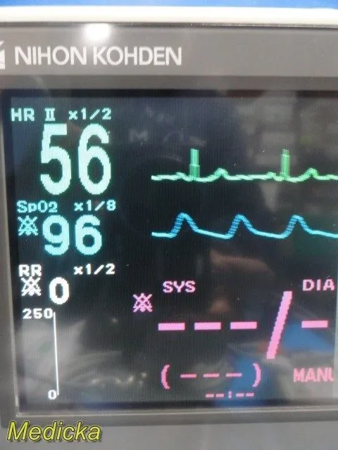 Монитор пациента Nihon Kohden OPV-1500K Life Scope N Bedside Patient Monitor W/ 
