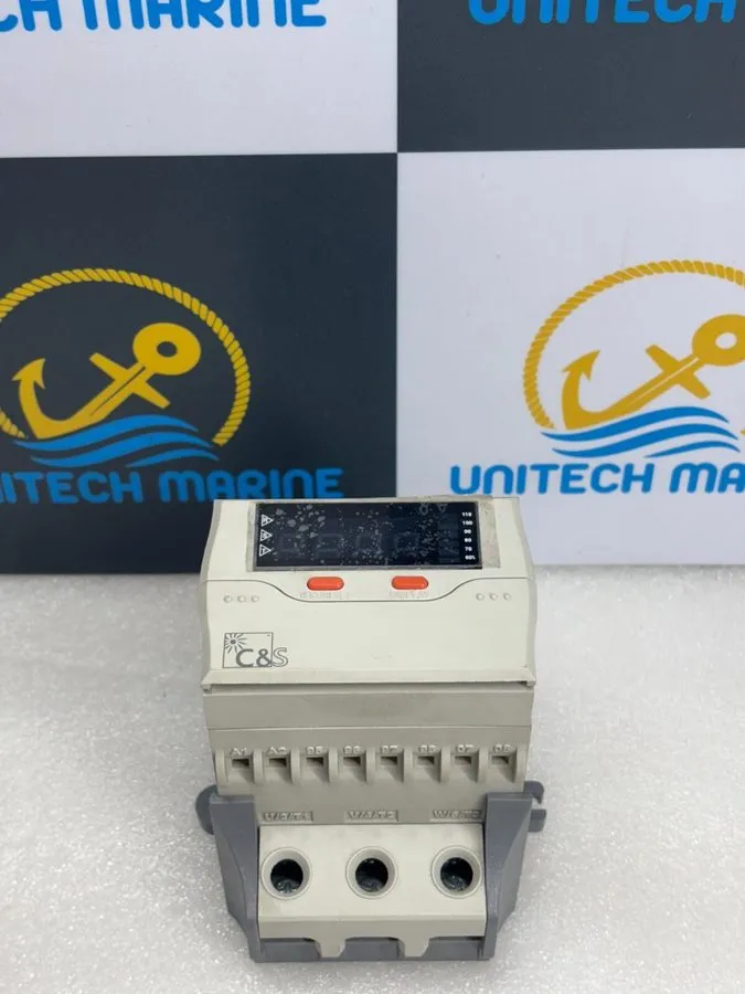Реле защиты C&S DMPR(CSMPM06-S) DIGITAL MOTOR PROTECTION RELAY — фото лота 2
