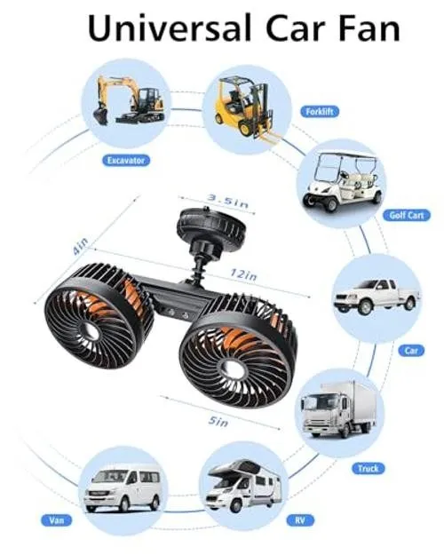 Нивелир 4000mAh Battery Powered Fan