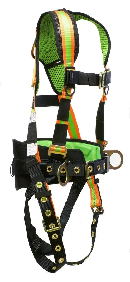 Жгут проводов Super Anchor Safety 3-D Ring Fall Arrester Harness TB3-6072-H Hi-V — фото лота 1