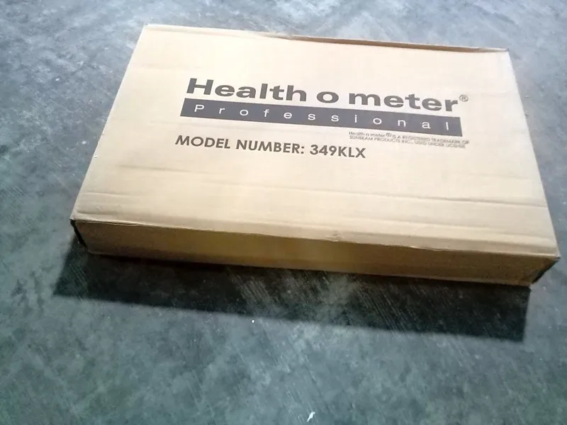 Весы Health o meter 349KLX 400 lb Digital Medical Floor Scale Remote Display — фото лота 2