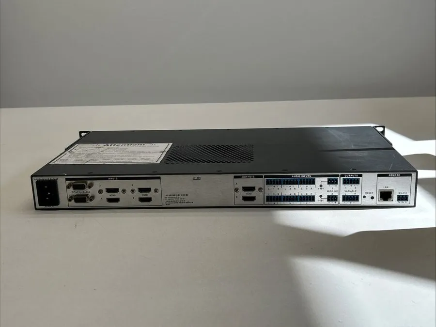 Видеокоммутатор Extron IN1606 Six Input HDCP-Compliant Scaling Presentation Swit — фото лота 2