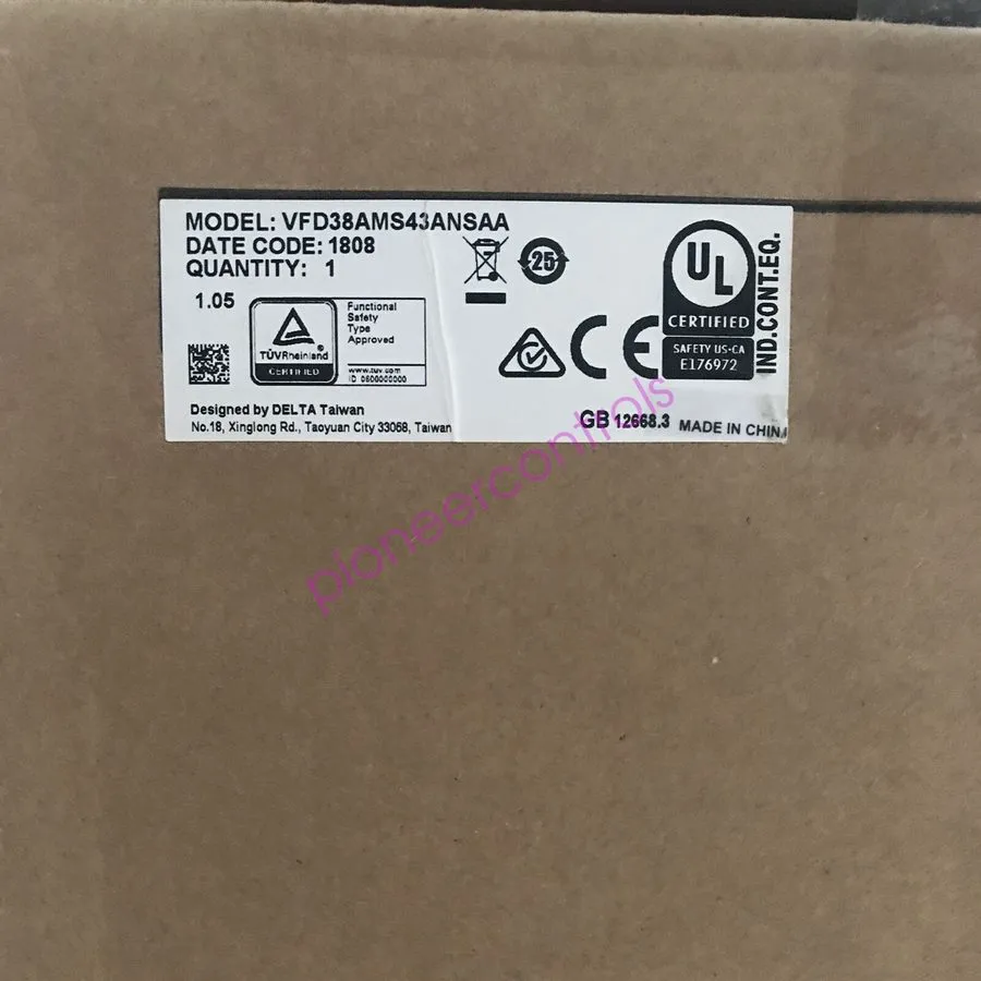 Частотный преобразователь VFD38AMS43ANSAA Delta VFD inverter MS300 18.5kw 25HP 3