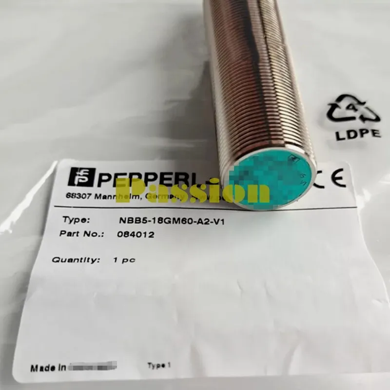 Датчик приближения Pepperl+Fuchs NBB5-18GM60-A2-V1 Proximity Sensor; 084012 ￼