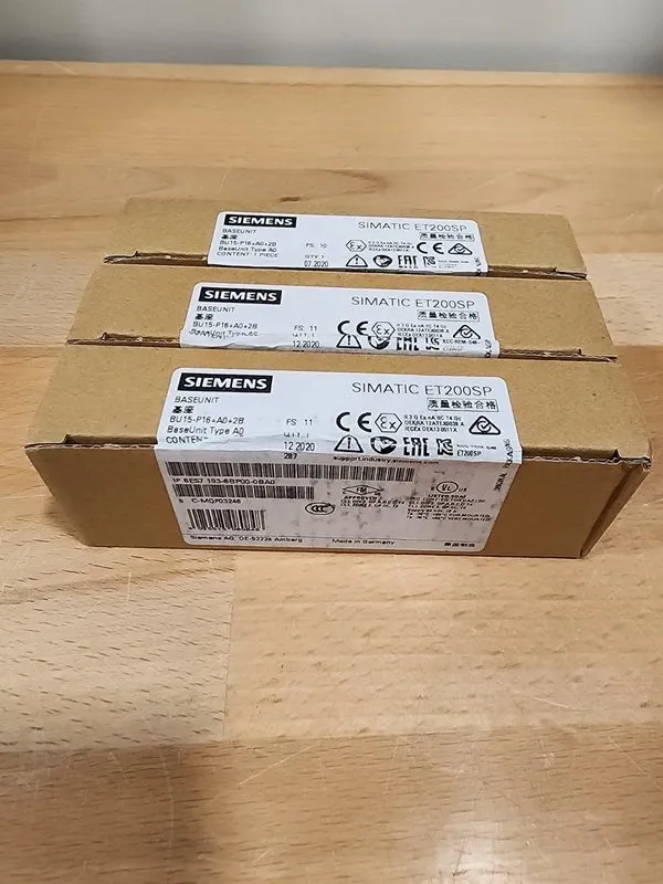 Модуль ввода-вывода Siemens 6ES7193-6BP00-0BA0 SIMATIC ET 200SP, Base Unit BU15-