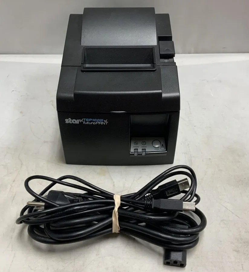 Принтер чеков Star TSP100III Thermal Receipt Printer with Extras Ethernet TSP143
