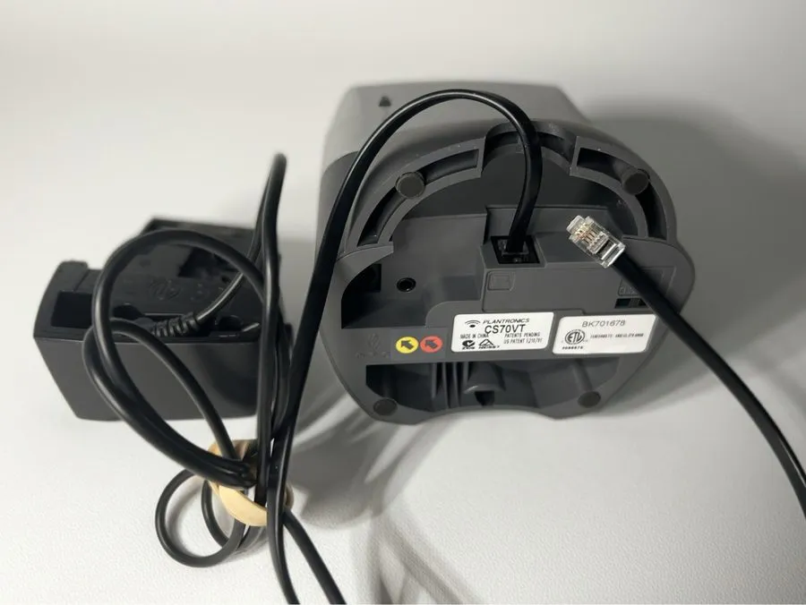 VoIP-шлюз LL16: Plantronics CS70VT Wireless Headset — фото лота 1