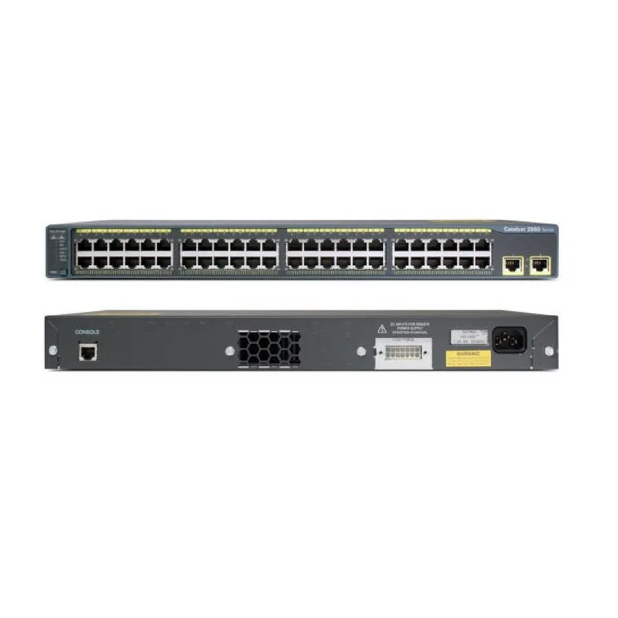 Коммутатор Cisco Catalyst 2960 Series WS-C2960-48TT-L V04 48-Port Ethernet Switc
