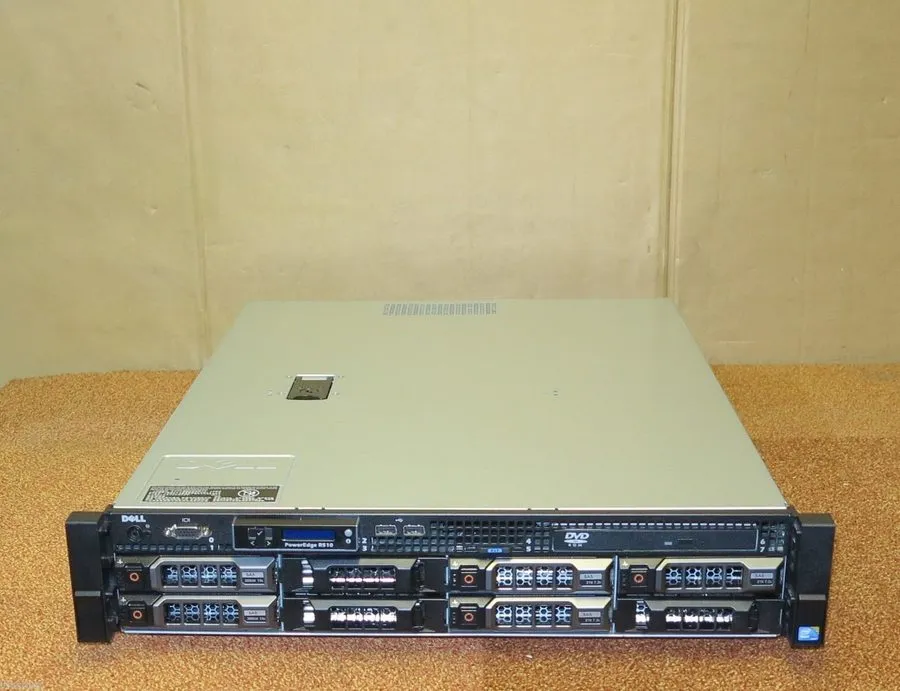 Сервер Dell PowerEdge R510 2 x SIX-CORE XEON X5650 64GB RAM 600GB SAS 2U Rack Se