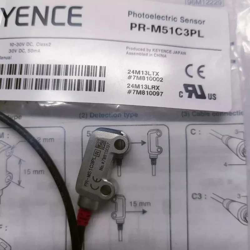 Фотоэлектрический датчик KEYENCE PR-M51C3PL Photoelectric Sensor