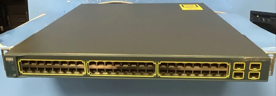 Коммутатор Cisco Catalyst 3560G WS-C3560G-48TS-S 48-Port Ethernet Switch *Non-Po