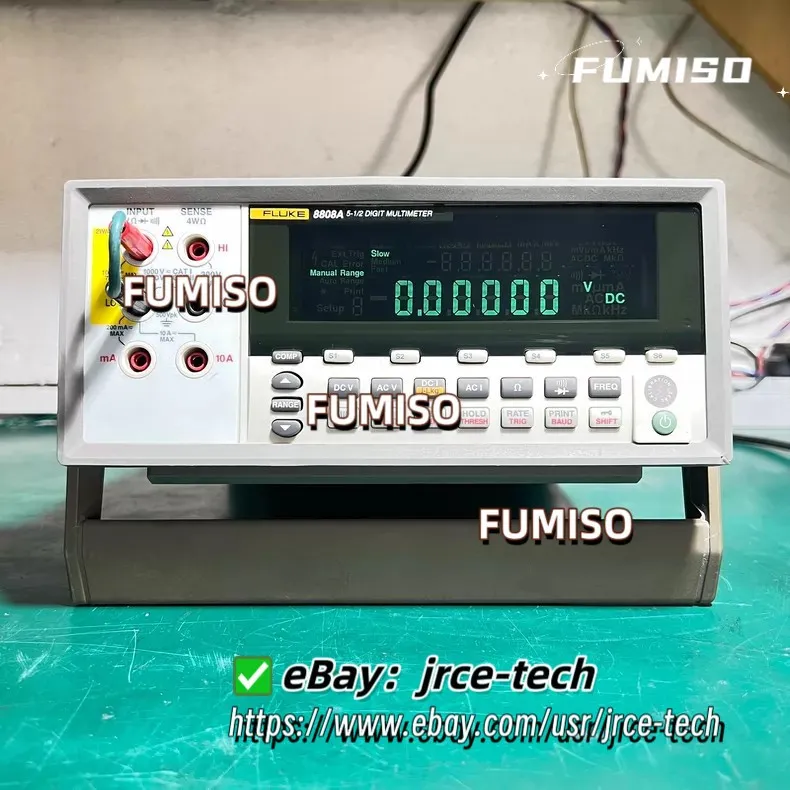Мультиметр FLUKE 8808A five and a half digit multimeter/xjk
