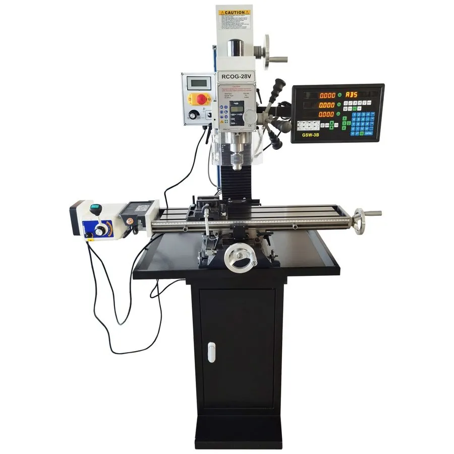 Оборудование ЧПУ R8 110V Precision Metal Drilling And Milling Machine RCOG-28V A — фото лота 1