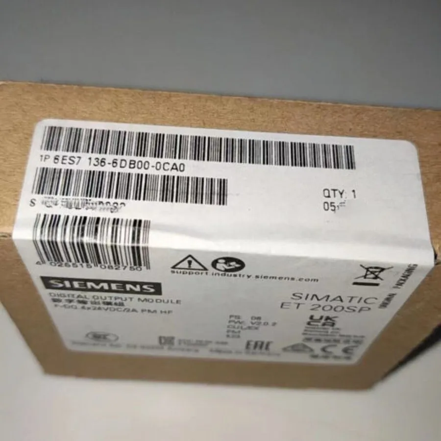 Модуль ввода-вывода Siemens 6ES7136-6DB00-0CA0 SIMATIC ET 200SP