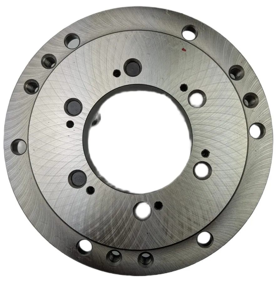 Режущий инструмент Bison 7-878-085F 8" Lathe Chuck Adapter Back Plate D1-5 Fully — фото лота 2