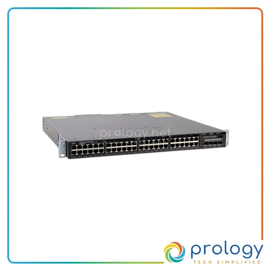 Коммутатор Cisco WS-C3650-48FS-E 48-Port GE PoE+ 4x 1G Uplinks Switch