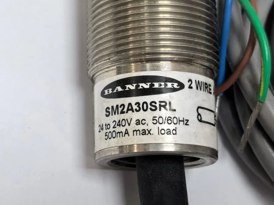 Фотоэлектрический датчик Banner 27293 SM2A30SRL Photoelectric Sensor 24-240v-ac — фото лота 2