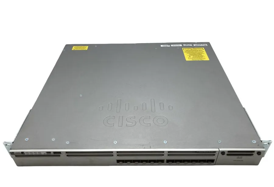 Коммутатор Cisco WS-C3850-12S-S 12-Ports Managed Network Switch Dual 350W AC