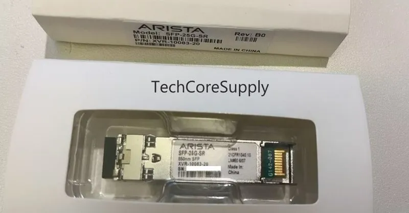 Трансивер Arista SFP-25G-SR 25GBASE-SR SFP28 850nm MMF 100m Optical Transceiver — фото лота 1