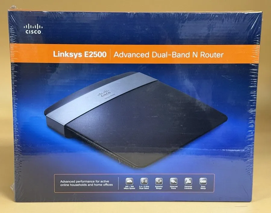 Маршрутизатор Cisco Linksys E2500 Wireless N Dual Band 4-Port Router
