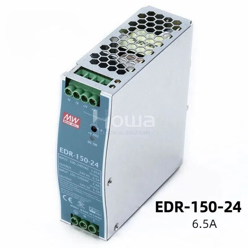 Блок питания EDR-150-24 150W Economical AC to DC DIN Rail Power Supply 24V DC 6.