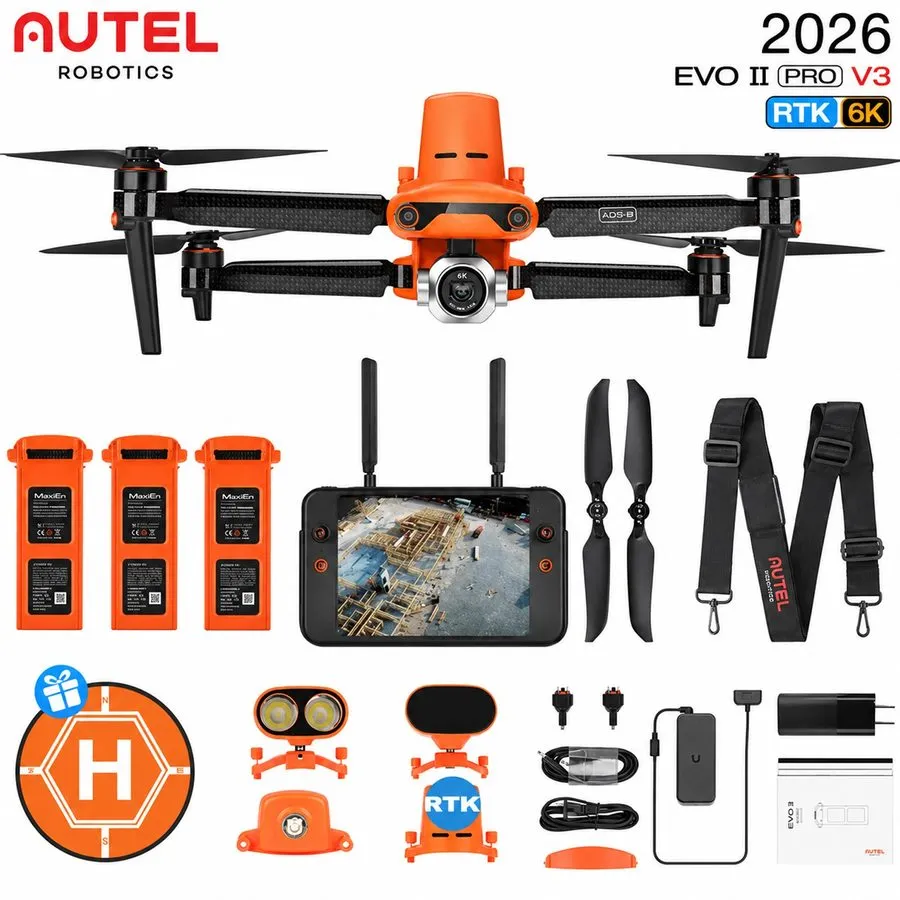 Дрон Autel Evo 2 Dual 640t V3 Enterprise & 7.9" Smart RC V3 Enterprise Bundle