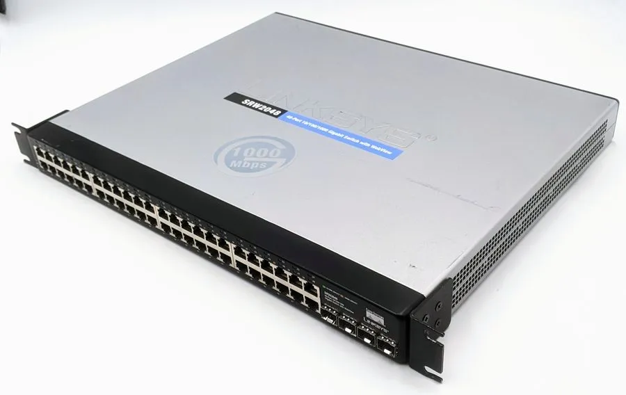 Коммутатор Cisco SRW2048 Gigabit Small Business Managed Switch 48 Ports Rackmoun