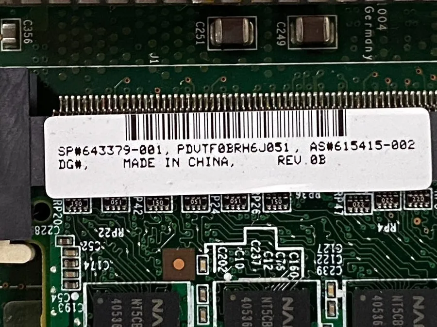 Контроллер HP Smart Array P822 2GB Cache SAS Raid Controller 643379-001