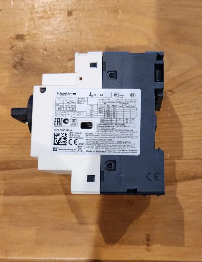 Автоматический выключатель SCHNEIDER ELECTRIC GV2P16 Motor Circuit Breaker 690V 