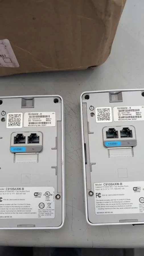 Точка доступа Wi-Fi Cisco Catalyst 9105AXW WiFi 6 Wireless Access Point C9105AXW