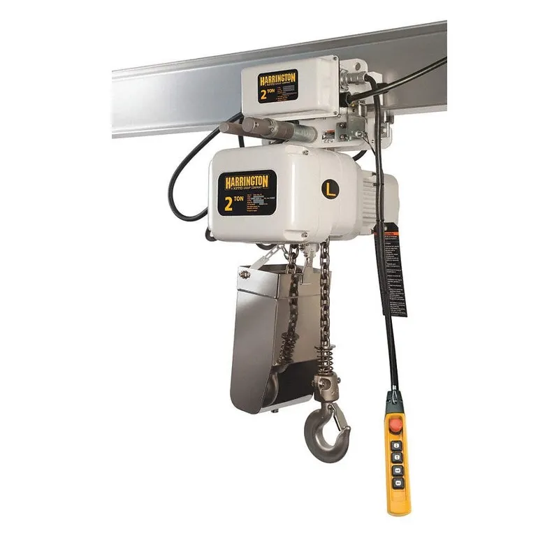 Таль Harrington Snerp030c-15 Electric Chain Hoist, 6, 000 Lb, 15 Ft, Push