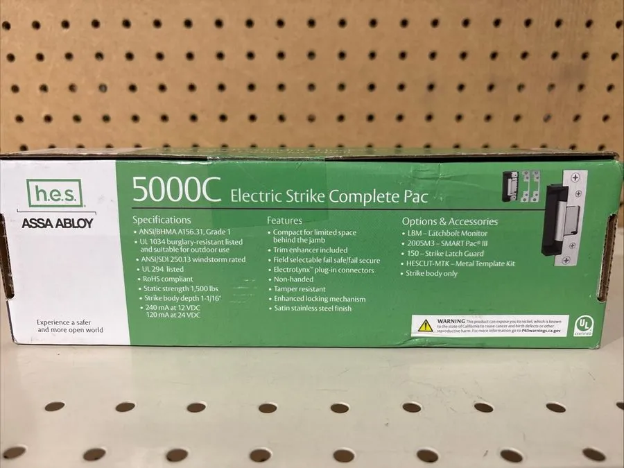 Оборудование видеонаблюдения 5000C-12/24D-630 Assa Abloy HES Electric Strike Com — фото лота 1