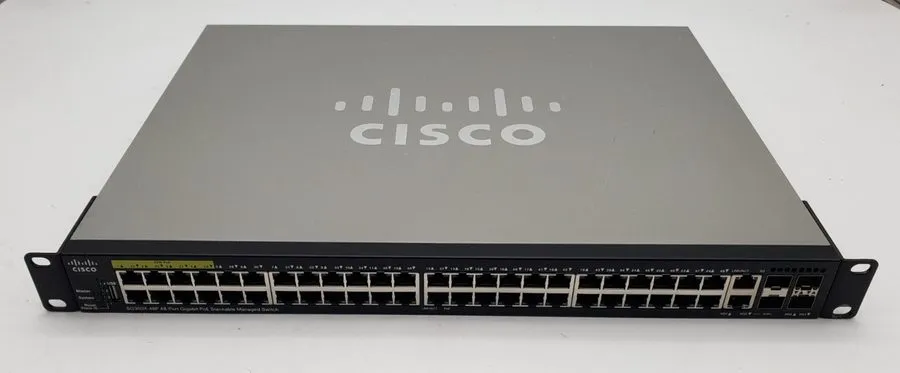 Коммутатор Cisco SG350X-48P 48-Port Gigabit PoE+ Stackable Managed Switch