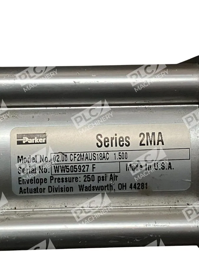 Пневмоцилиндр Parker 02.00 CF2MAUS18AC 4.000 Pneumatic Cylinder 250PSI — фото лота 1