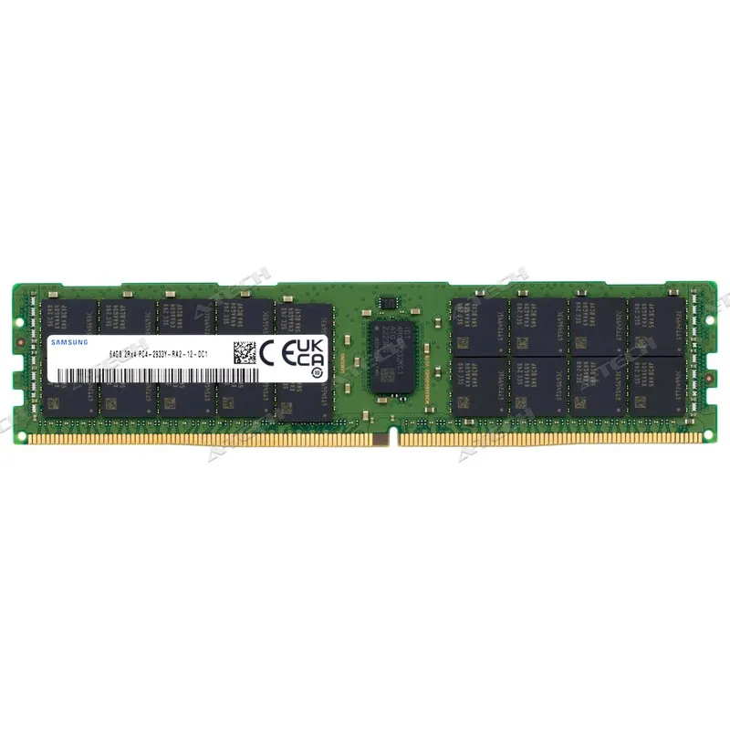Модуль памяти Micron 16GB 1Rx4 PC4-2933 RDIMM DDR4-23400 ECC REG Registered Serv