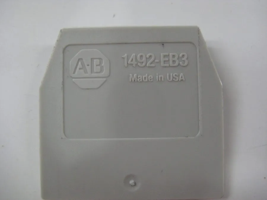 Клеммник ALLEN BRADLEY 1492-EB3 END BARRIER NSNP
