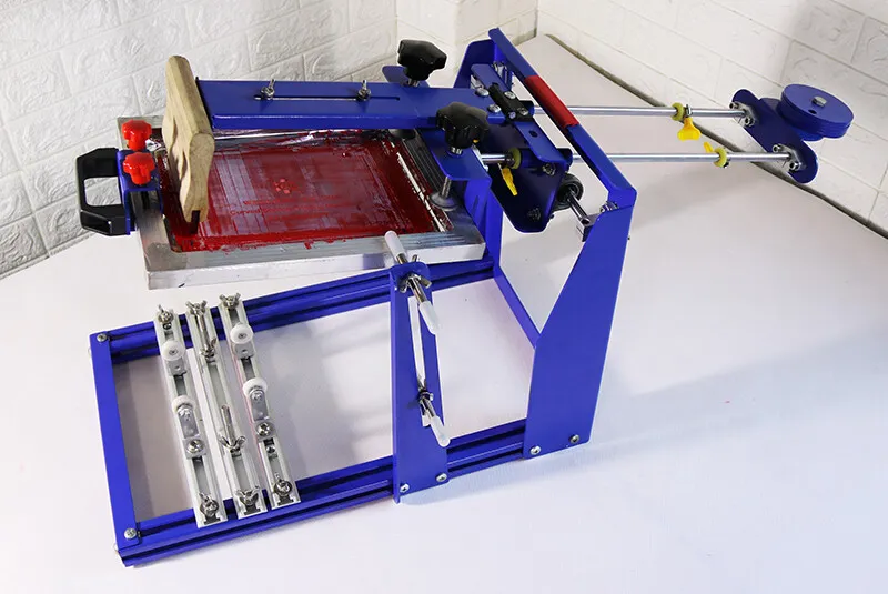 Оборудование рекламного производства TECHTONGDA Curved Screen Printing Machine S