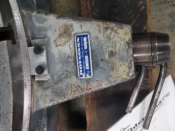 Поворотный стол HOFMANN IT-1000 39-3/8" Air Lift Rotary Table, 1,950 Lbs — фото лота 2
