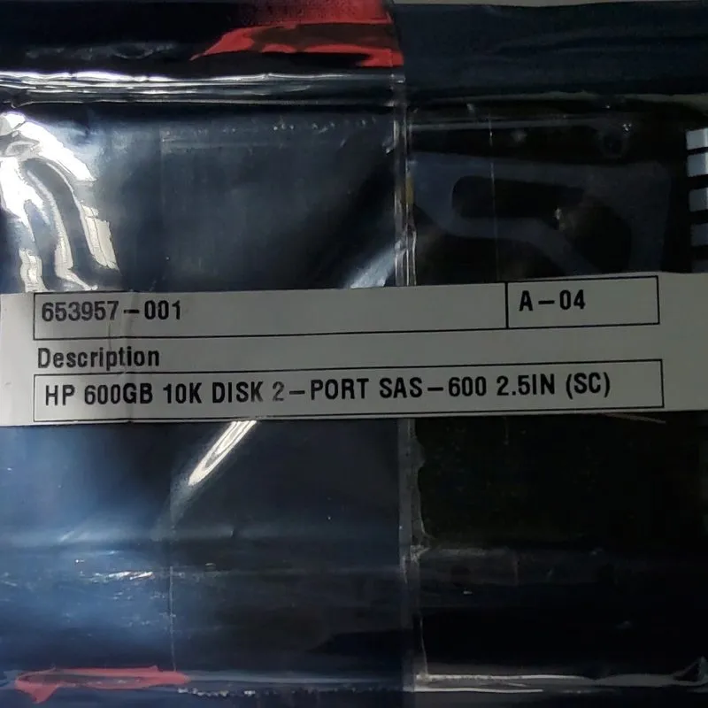 Жёсткий диск HP 600GB 10K RPM 2.5" Hot-swap SAS HDD 653957-001 — фото лота 2