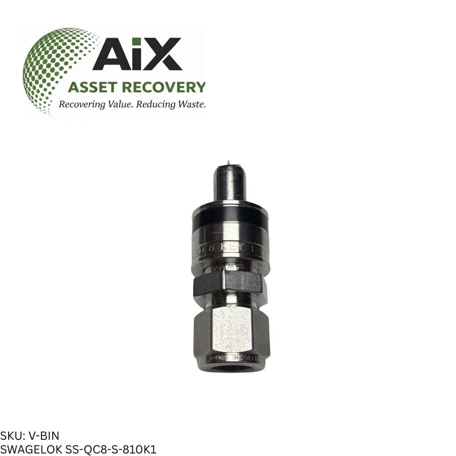 Клапан Swagelok SS-QC8-S-810K1 1/2" Stainless Steel Quick Connect Stem Valve Bla