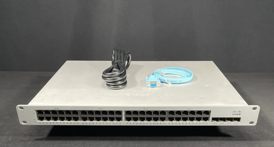 Коммутатор Cisco Meraki MS225-48FP-HW 48-Port PoE+ Gigabit Switch 740W 10G SFP+ 