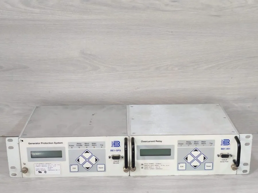 Реле защиты Basler BE1-851 Overcurrent Protection System Relay Fair Condition