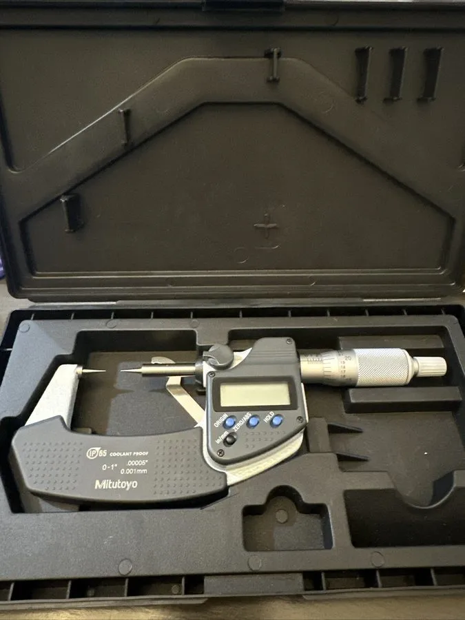 Микрометр MITUTOYO 342-351-30 IP65 Coolant Proof 0-1” .00005” 0.001mm Pre-Owned