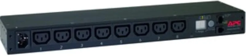 Блок розеток PDU APC Rack PDU 12A/208V, 10A/230V, C13 Switched 1U Rack Mount