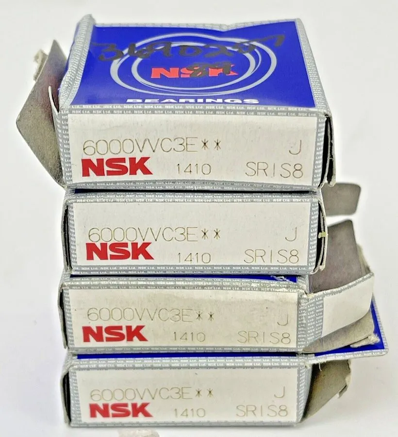 Подшипник NSK 6000VVC3 DEEP GROOVE BALL BEARING 10MM BOREX26MM ODX8MM