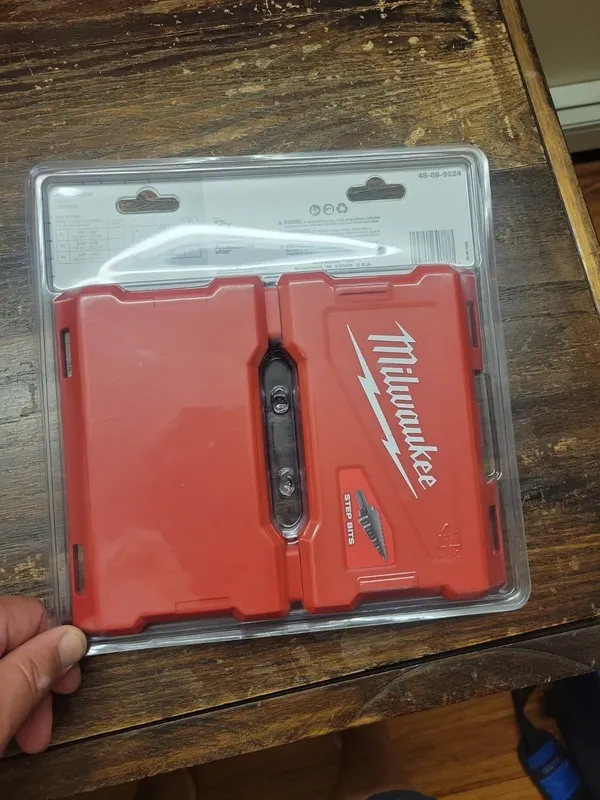 Режущий инструмент Milwaukee 48-89-9224 Step Drill Bit Set