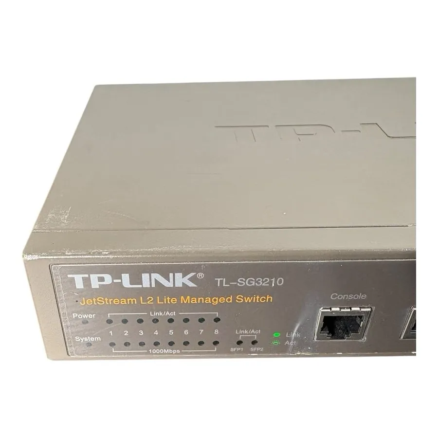 Коммутатор TP-LINK TL-SG3210 Gigabit 8-Port Managed Switch Damage Box