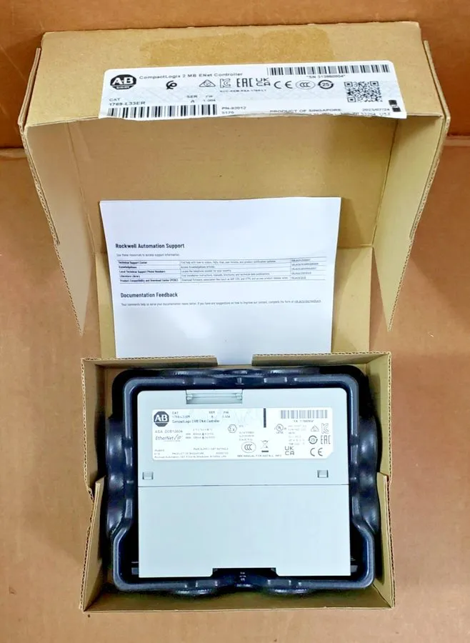 ПЛК Allen Bradley 1769-L33ER Ser A CompactLogix 5370 ENet Processor