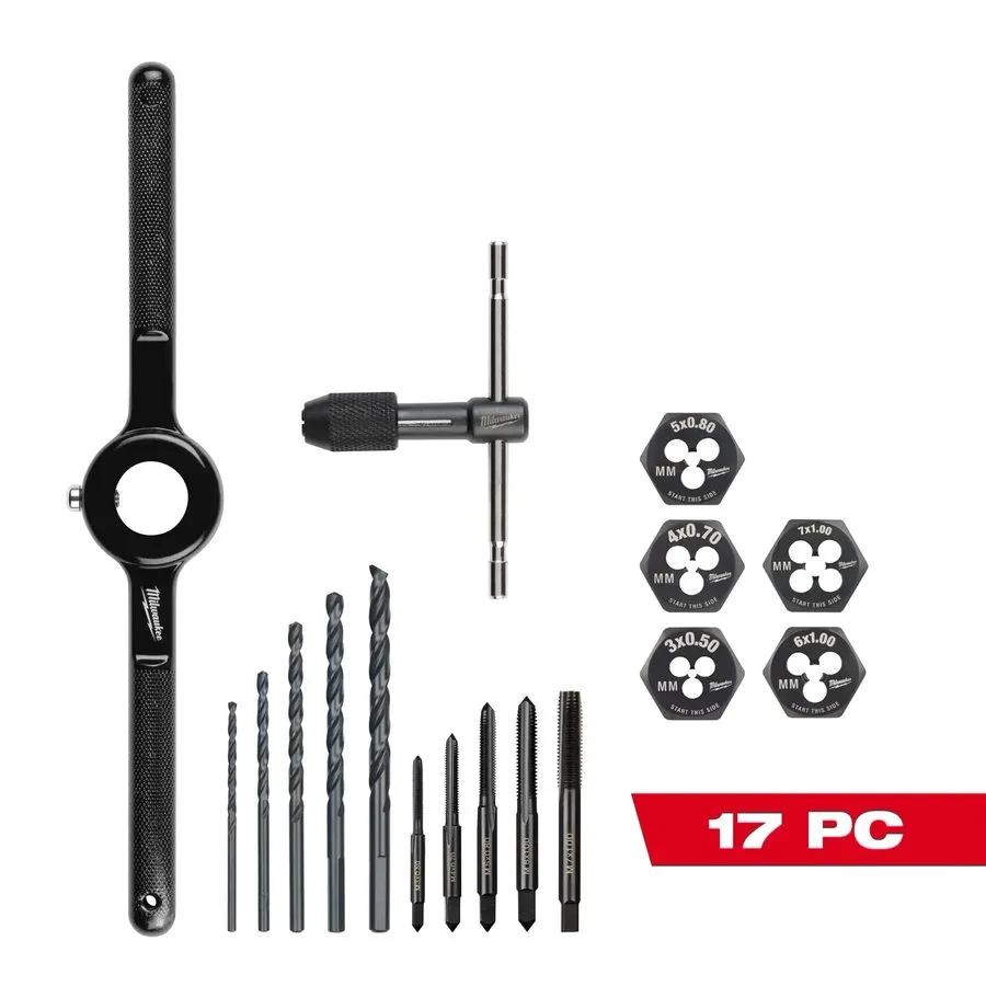 Режущий инструмент Milwaukee 49-22-5601 Metric Tap and Die Set