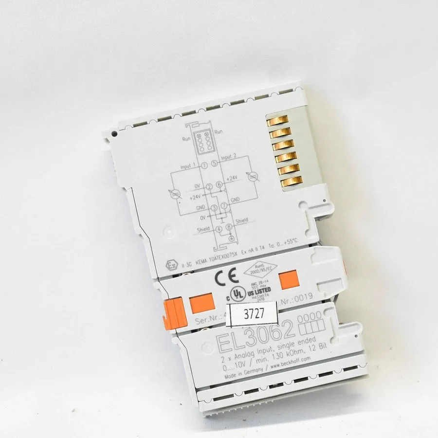 Модуль ввода-вывода Beckhoff EL3062 Analog Input EtherCAT Terminal